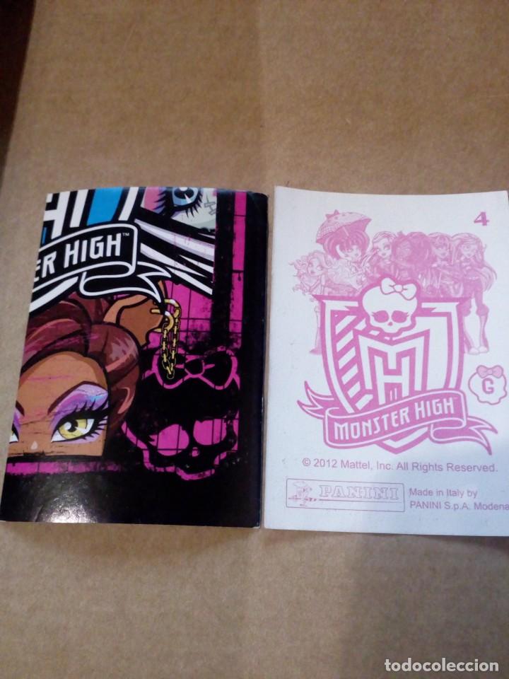 Coleccionismo cromos antiguos: Cromo de Monster High numero 4 Panini 2012 ! - Foto 1