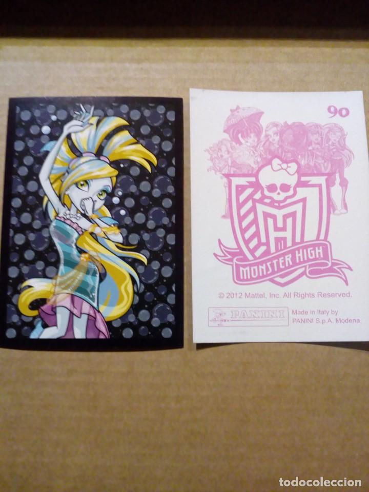 Coleccionismo cromos antiguos: Cromo de Monster High numero 90 Panini 2012 - Foto 1