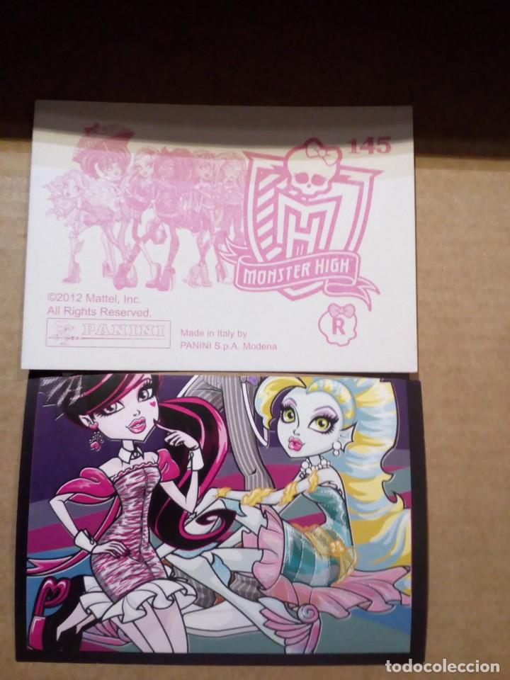 Coleccionismo cromos antiguos: Cromo de Monster High numero 145 Panini 2012 ! - Foto 1