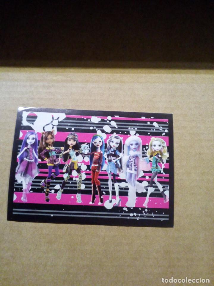 Coleccionismo cromos antiguos: Cromo de Monster High numero 186 Panini 2012 - Foto 1
