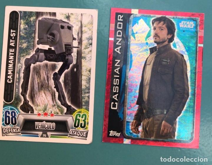 Coleccionismo cromos antiguos: CROMOS STAR WARS FORCE ATTAX TOPPS - Foto 1