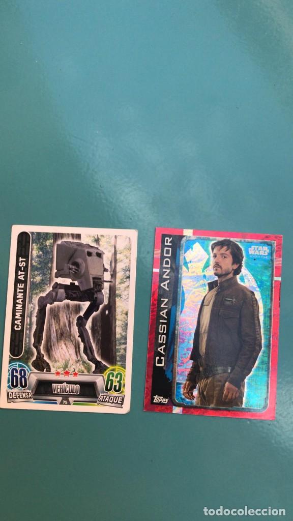 Coleccionismo cromos antiguos: CROMOS STAR WARS FORCE ATTAX TOPPS - Foto 3