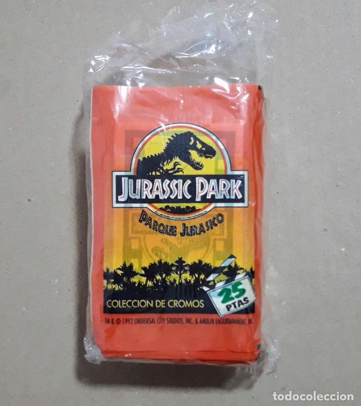 Lote 50 sobres sin abrir Jurassic Park Ediciones Este