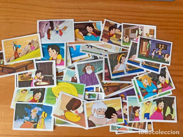 Coleccionismo cromos antiguos: CROMOS EL RETORNO DE HEIDI 1975 0,40 UNIDAD PIDE TUS FALTAS. LEER DESCRIPCION