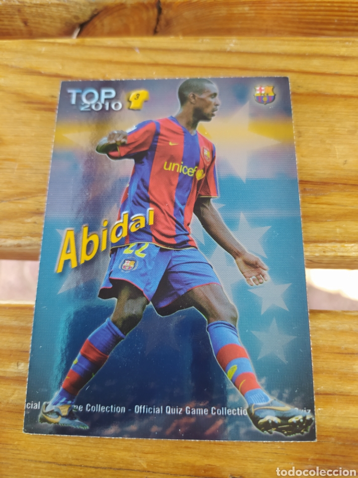 Coleccionismo cromos antiguos: Cromo top 2010 Abidal n580 - Foto 1