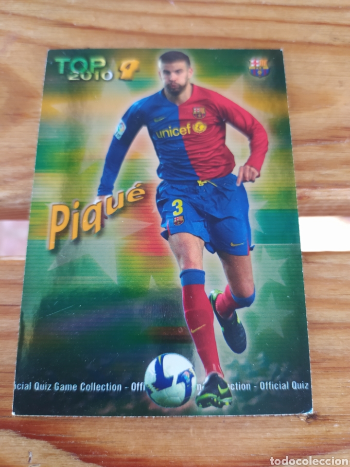 Coleccionismo cromos antiguos: Cromo top 2010 Pique n559 - Foto 1