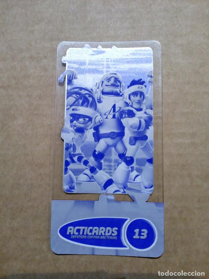 Coleccionismo cromos antiguos: CROMO DE ACTIMEL DANONE ACTICARDS NUMERO 13 - Foto 1