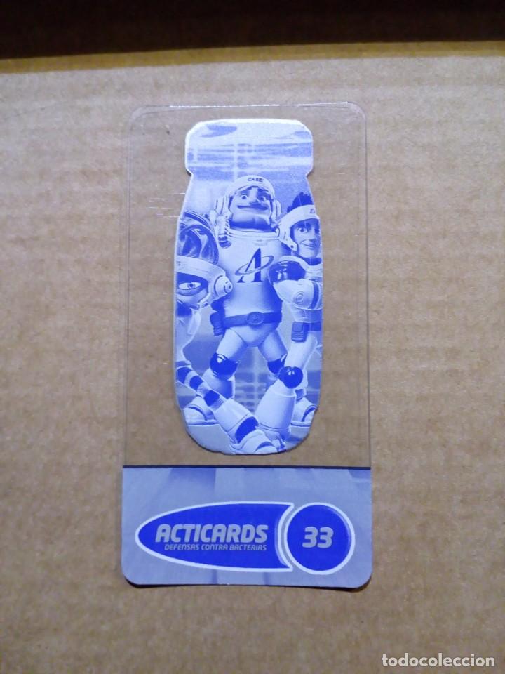 Coleccionismo cromos antiguos: CROMO DE ACTIMEL DANONE ACTICARDS NUMERO 33 - Foto 1