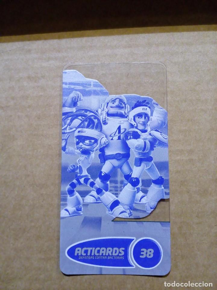 Coleccionismo cromos antiguos: CROMO DE ACTIMEL DANONE ACTICARDS NUMERO 38 - Foto 1