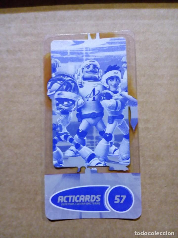 Coleccionismo cromos antiguos: CROMO DE ACTIMEL DANONE ACTICARDS NUMERO 57 - Foto 1