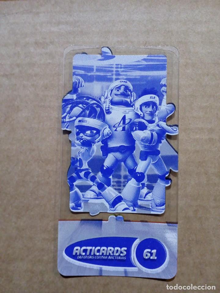 Coleccionismo cromos antiguos: CROMO DE ACTIMEL DANONE ACTICARDS NUMERO 61 - Foto 1