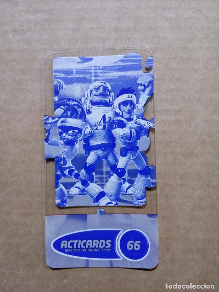 Coleccionismo cromos antiguos: CROMO DE ACTIMEL DANONE ACTICARDS NUMERO 66 - Foto 1