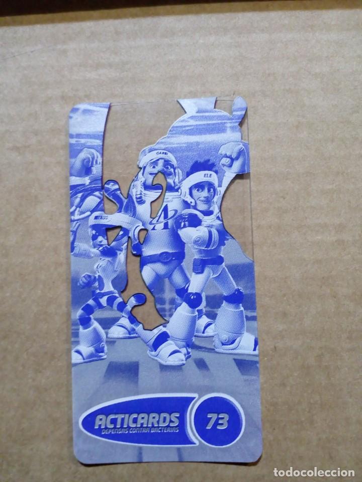 Coleccionismo cromos antiguos: CROMO DE ACTIMEL DANONE ACTICARDS NUMERO 73 - Foto 1