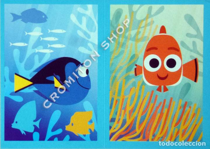 Coleccionismo cromos antiguos: N&ordm; 99A 99B - BUSCANDO A DORY DISNEY PIXAR PANINI - FINDING DORYA - Foto 1