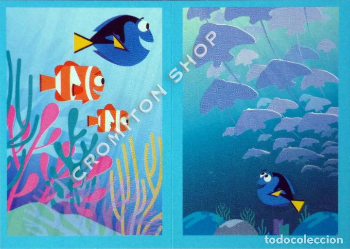 Coleccionismo cromos antiguos: N&ordm; 97A 97B - BUSCANDO A DORY DISNEY PIXAR PANINI - FINDING DORYA - Foto 1