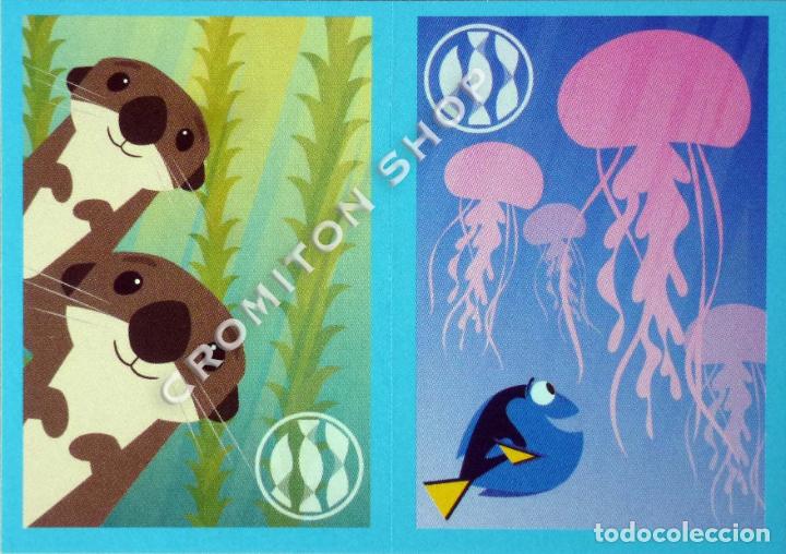 Coleccionismo cromos antiguos: N&ordm; 95A 95B - BUSCANDO A DORY DISNEY PIXAR PANINI - FINDING DORYA - Foto 1