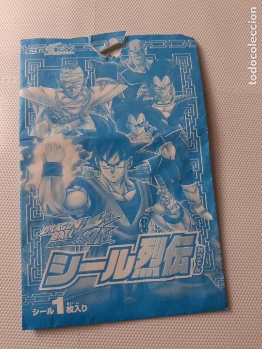 Coleccionismo cromos antiguos: dragon ball super sobre envoltorio vacio - Foto 1
