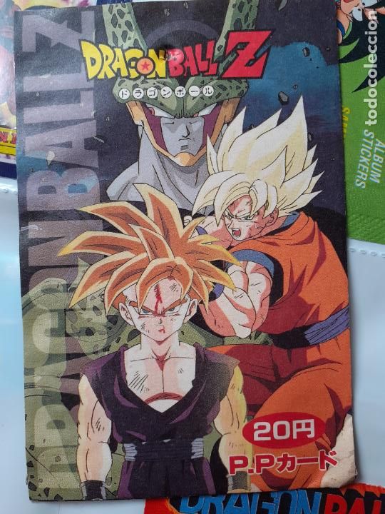 Coleccionismo cromos antiguos: dragon ball super sobre envoltorio vacio - Foto 1