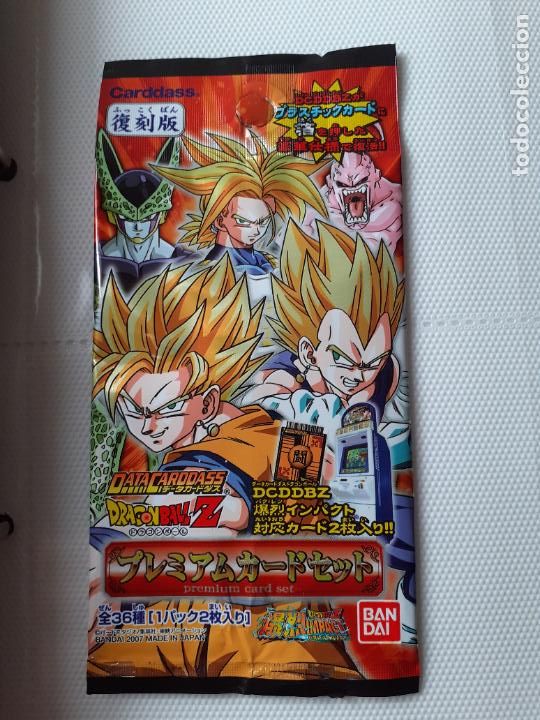 Coleccionismo cromos antiguos: dragon ball super sobre envoltorio vacio - Foto 1
