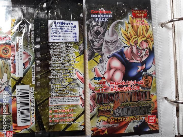 Coleccionismo cromos antiguos: dragon ball super sobre envoltorio vacio - Foto 1