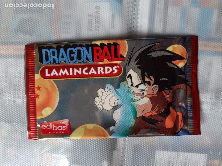 Coleccionismo cromos antiguos: dragon ball super sobre envoltorio vacio - Foto 1