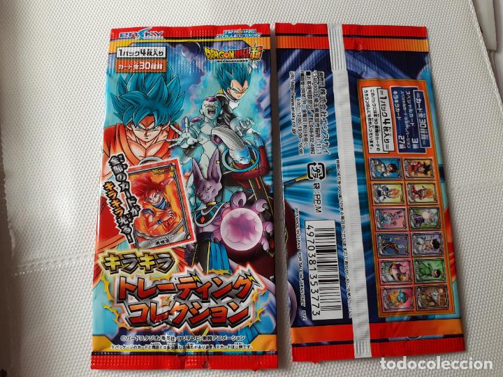 Coleccionismo cromos antiguos: dragon ball super sobre envoltorio vacio - Foto 1