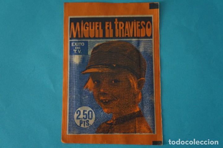 Coleccionismo Cromos antiguos: SOBRE DE CROMOS SIN ABRIR DE NUEVO MIGUEL EL TRAVIESO DE FHER