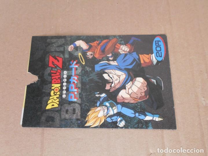 Coleccionismo cromos antiguos: sobre de dragon ball vacio muy raro - Foto 1