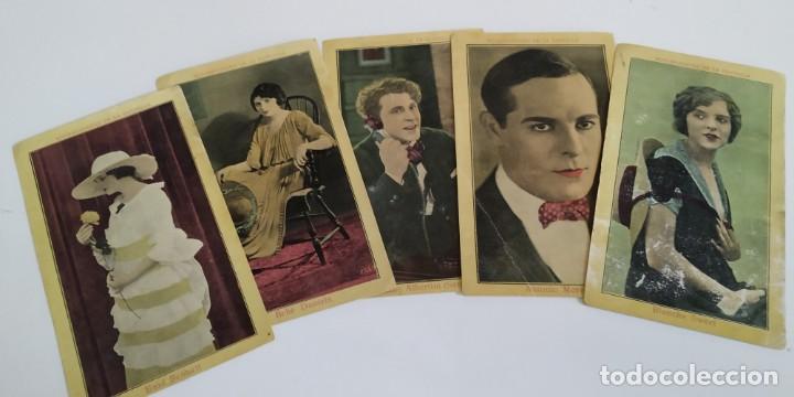 Coleccionismo cromos antiguos: 6 Crpmos de Chocolates Selectos.Notabilidades de la Pantalla - Foto 1