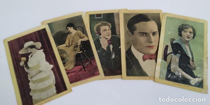 Coleccionismo cromos antiguos: 6 Crpmos de Chocolates Selectos.Notabilidades de la Pantalla - Foto 6