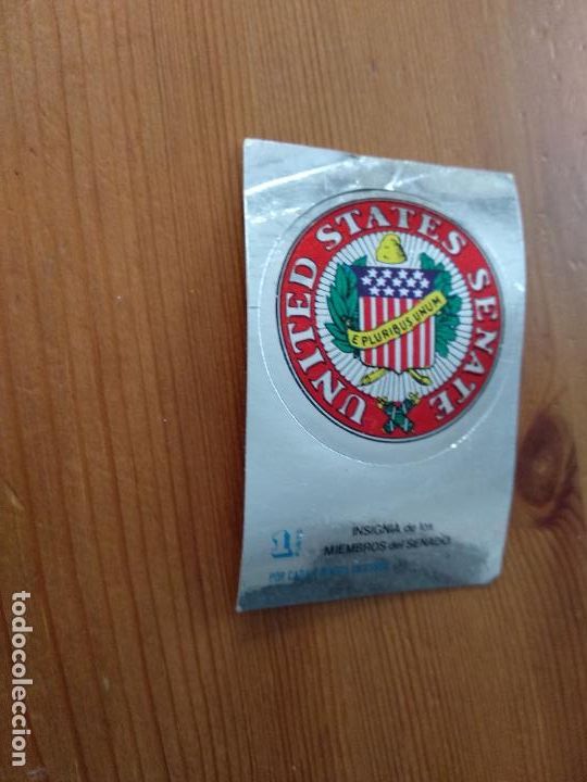 Coleccionismo cromos antiguos: CROMO PHOSKITOS INSIGNIA MIEMBROS DEL SENADO SIN PEGAR