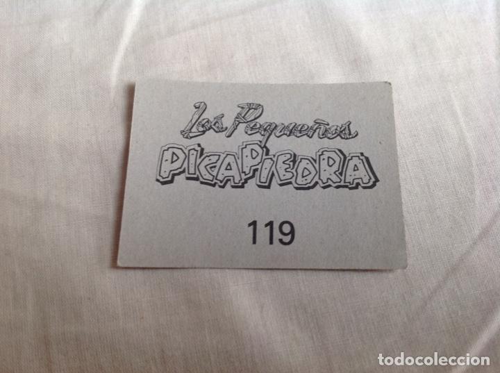 Coleccionismo cromos antiguos: LOS PEQUE&Ntilde;OS PICAPIEDRA N 119 - Foto 2
