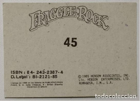 Coleccionismo cromos antiguos: FHER - Fraggle Rock - N&ordm; 45 - 1985 - Foto 2