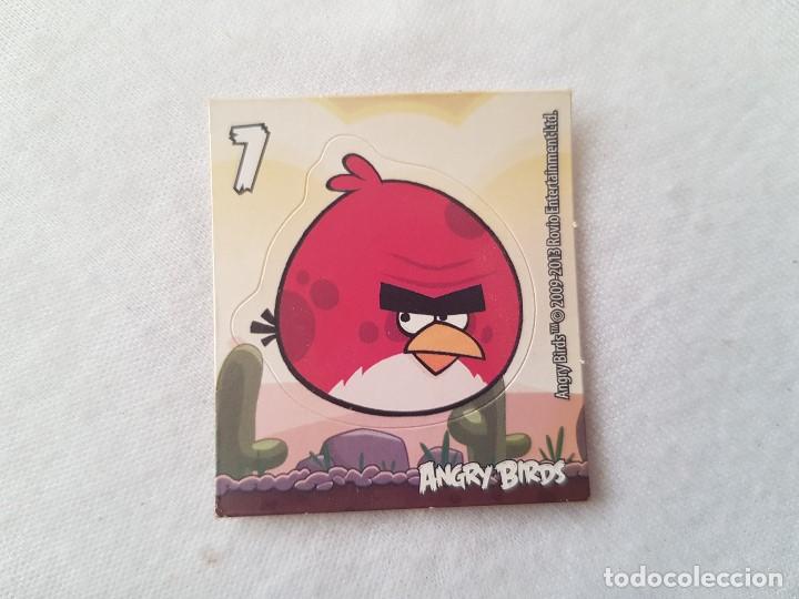 Coleccionismo cromos antiguos: Cromo / pegatina 7 Angry Birds (Cheetos) - Foto 1