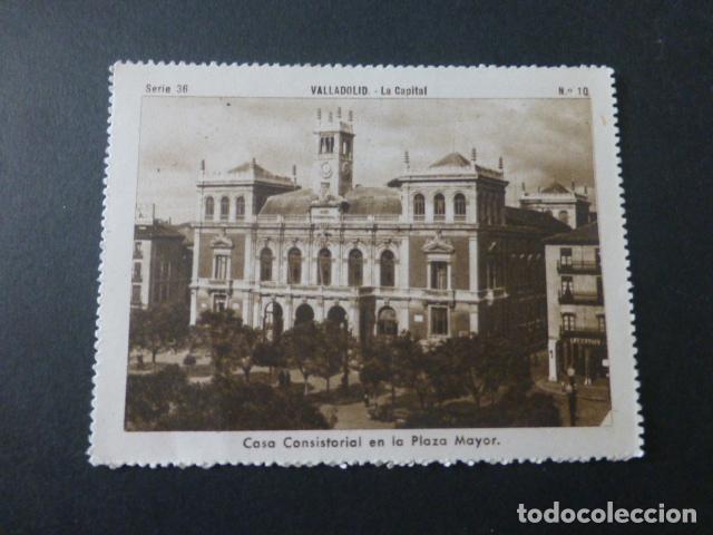 Collectionnisme Cartes &agrave; collectionner anciennes: VALLADOLID CASA CONSISTORIAL ANTIGUO CROMO A&Ntilde;OS 30-40