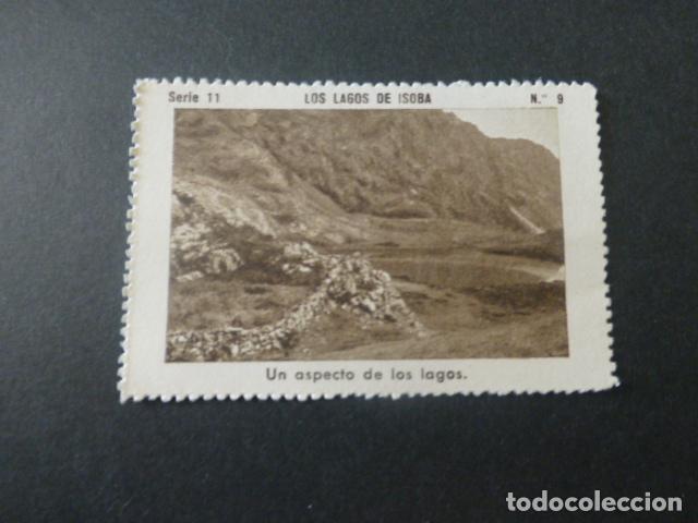 Coleccionismo cromos antiguos: LAGOS DE ISOBA LEON ANTIGUO CROMO A&Ntilde;OS 30-40