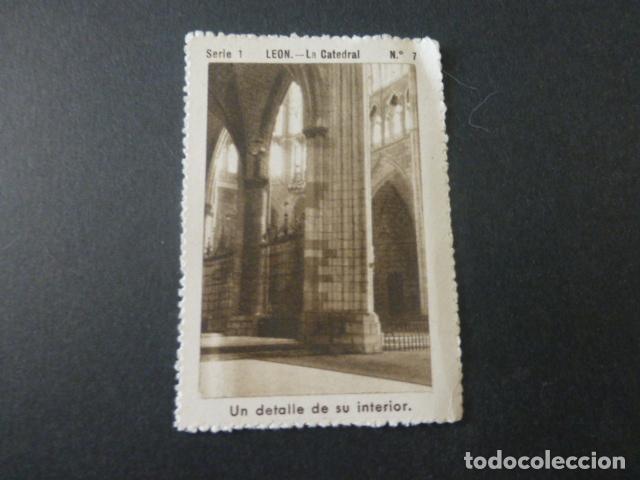 Sammeln alte Sammelbilder: LEON CATEDRAL ANTIGUO CROMO A&Ntilde;OS 30-40
