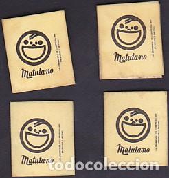 Coleccionismo cromos antiguos: LOTE DE 4 CROMOS TRIMENSIONALES MATUTANO CON TRASERA - Foto 2