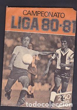 Colecionismo Cromos antigos: SOBRE CROMOS EDICIONES ESTE 80-81 SIN ABRIR CON CROMOS