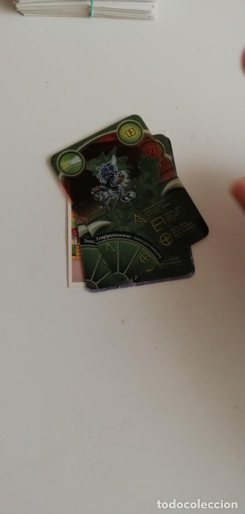 Sammeln alte Sammelbilder: CD-6489 CROMO DINO CARDZ N&ordm; 13 ESAGIGANTOSAURUS
