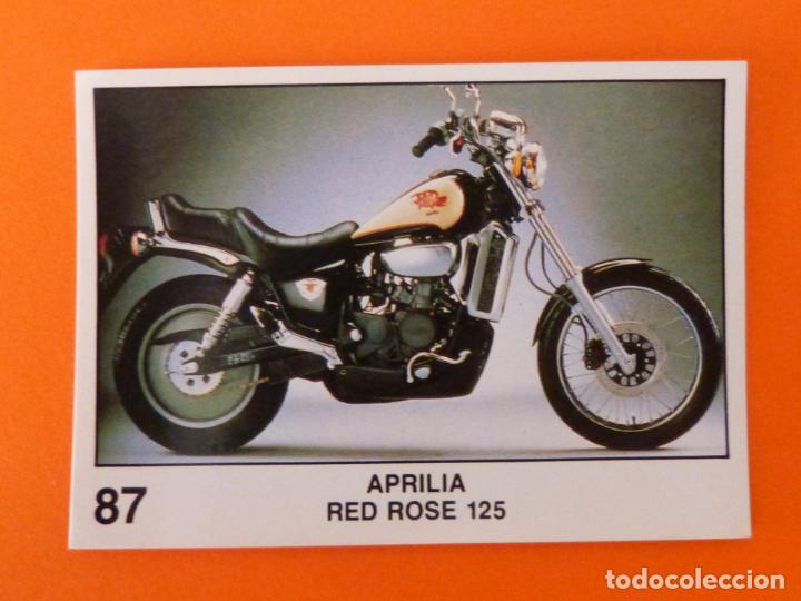 Coleccionismo Cromos antiguos: CROMO DE MOTOS APRILIA SIN PEGAR N&ordm; 87 A&Ntilde;O 1990 DEL &Aacute;LBUM SOLO MOTO DE PANINI