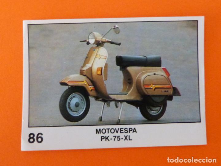 Coleccionismo Cromos antiguos: CROMO DE MOTOS MOTOVESPA SIN PEGAR N&ordm; 86 A&Ntilde;O 1990 DEL &Aacute;LBUM SOLO MOTO DE PANINI