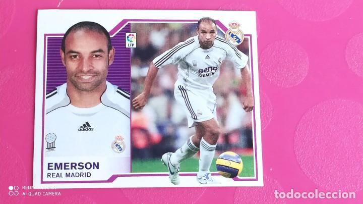 Collezionismo Figurine antiche: EMERSON REAL MADRID ESTE 07 08 2007 2008 NUNCA PEGADO