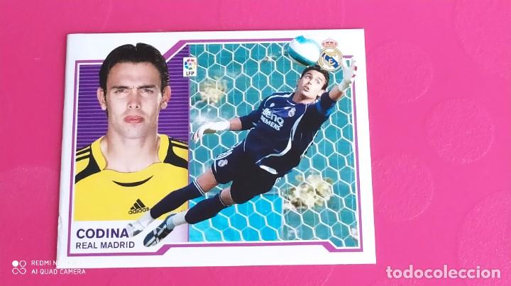 Coleccionismo cromos antiguos: CODINA REAL MADRID ESTE 07 08 2007 2008 - Foto 1