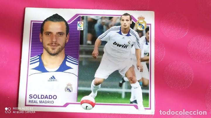 Collezionismo Figurine antiche: SOLDADO REAL MADRID ESTE 07 08 2007 2008 NUNCA PEGADO