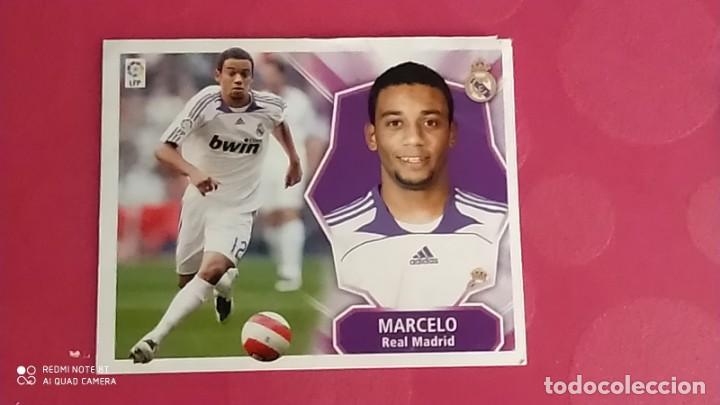 Coleccionismo cromos antiguos: MARCELO REAL MADRID ESTE 08 09 2008 2009 - Foto 1