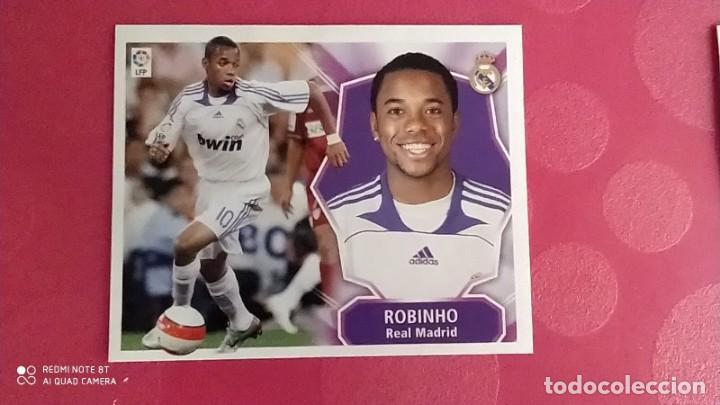 Coleccionismo cromos antiguos: ROBINHO REAL MADRID ESTE 08 09 2008 2009 - Foto 1