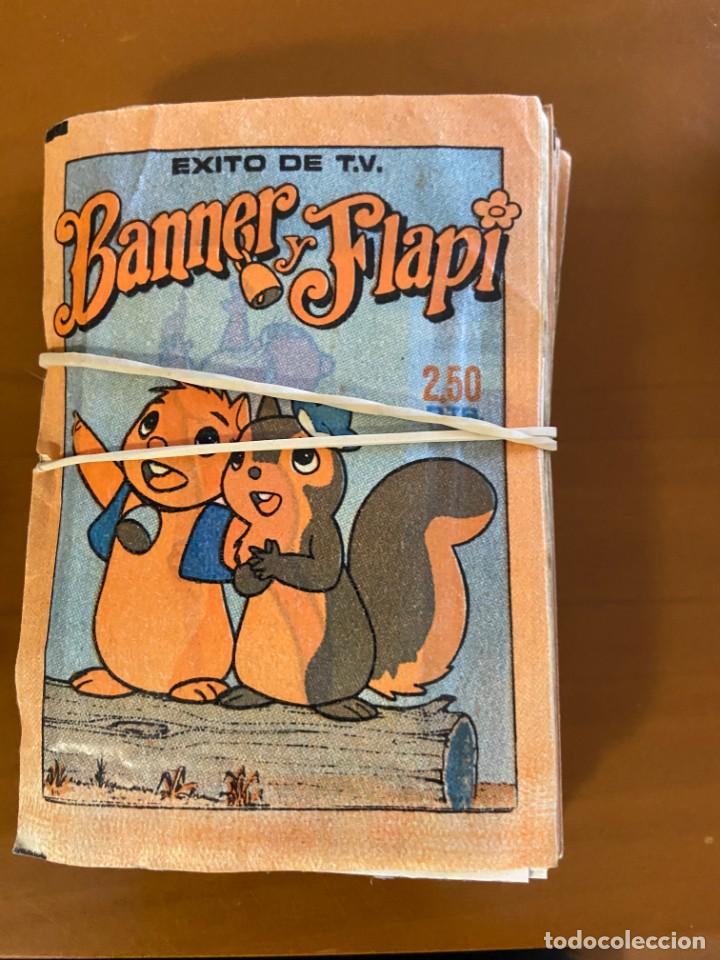 Coleccionismo cromos antiguos: BANNER Y FLAPI SOBRE DE CROMOS SIN ABRIR - Foto 1