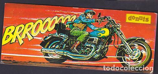 Coleccionismo cromos antiguos: CROMO DONUTS CON TRASERA - Foto 1
