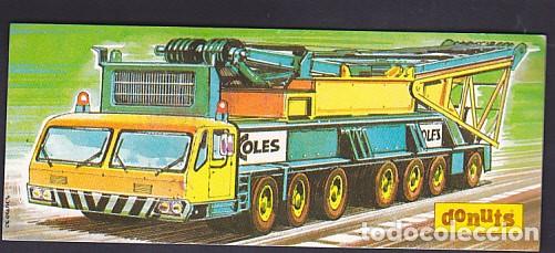 Coleccionismo cromos antiguos: CROMO DONUTS CON TRASERA - Foto 1